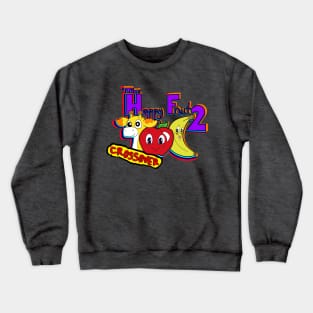 Happy Fruit 2 and Jeff Crossover Crewneck Sweatshirt